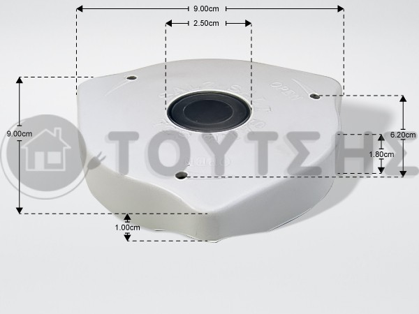 ΤΑΠΑ ΔΟΧΕΙΟΥ ΑΛΑΤΙΟΥ ΠΛ.ΠΙΑΤΩΝ WHIRLPOOL 480140101491 image