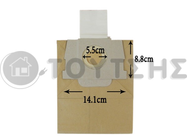 ΣΑΚΟΥΛΑ ΣΚΟΥΠΑΣ ROWENTA ARTEK ZR0015 SET 5 ΤΕΜ + 2 ΦΙΛΤΡΟ image