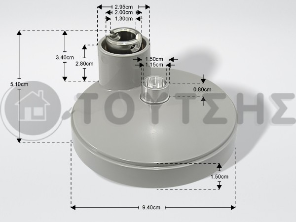 ΚΟΜΠΛΕΡ ΑΞΟΝΑ ΠΟΛΥΜΙΞΕΡ KENWOOD KW715823 image