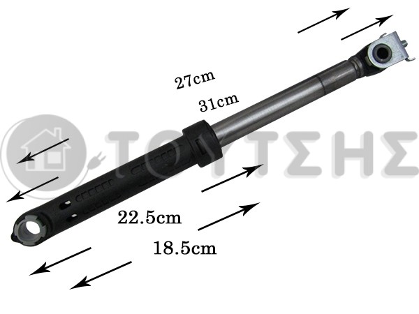 ΑΜΟΡΤΙΣΕΡ ΠΛΥΝΤΗΡΙΟΥ ΡΟΥΧΩΝ 1 ΤΕΜAXIO INDESIT ARISTON 120N C00055039 image