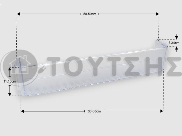 ΓΝΗΣΙΑ ΜΠΟΥΚΑΛΟΘΗΚΗ ΠΟΡΤΑΣ ΨΥΓΕΙΟΥ SAMSUNG DA63-20125C image