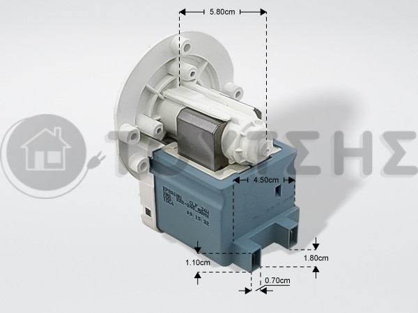 ΑΝΤΛΙΑ ΜΑΓΝΗΤΙΚΗ ΒΙΔΩΤΗ ΓΕΝΙΚΗΣ ΧΡΗΣΗΣ 40W BNP image