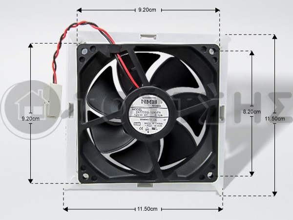 ΓΝΗΣΙΟΣ ΑΝΕΜΙΣΤΗΡΑΣ ΨΥΓΕΙΟΥ ARCELIC GRUNDIG ΒΕΚΟ 12V DC 4943560200 image