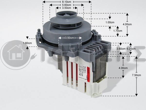 ΑΝΤΛΙΑ ΠΛΥΣΕΩΣ ΠΛΥΝΤΗΡΙΟΥ ΠΙΑΤΩΝ WHIRLPOOL 482000022018 image