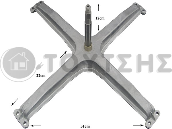 ΑΞΟΝΑΣ ΠΛΥΝΤΗΡΙΟY ΡΟΥΧΩΝ  ARISTON ARDO 1X6201 / 1X6203 image