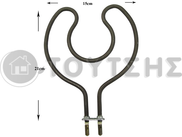 ΑΝΤΙΣΤΑΣΗ ΨΗΣΤΙΕΡΑΣ ΩΜΕΓΑ 15Χ21CM image