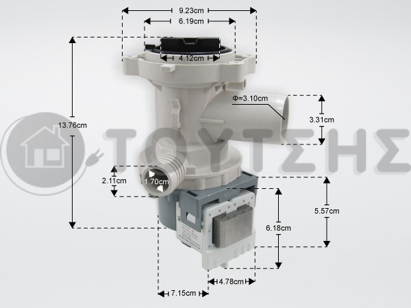 ΑΝΤΛΙΑ ΠΛΥΝΤΗΡΙΟΥ HISENSE K1911126 image