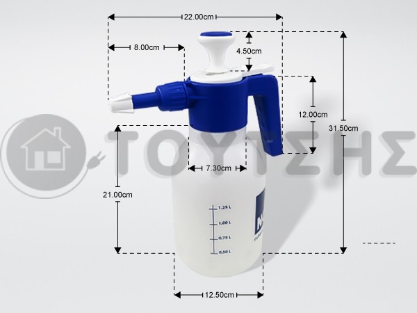 ΔΟΧΕΙΟ ΚΑΘΑΡΙΣΜΟΥ A/C SPRAYER 1.8L image