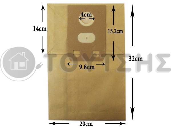 ΣΑΚΟΥΛΑ ΣΚΟΥΠΑΣ ELECTROLUX E7 SET 5 ΤΕΜ + 2 ΦΙΛΤΡΑ image