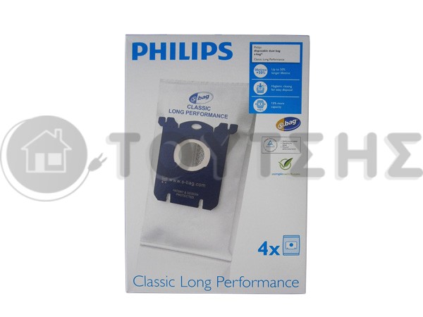 ΣΑΚΟΥΛΑ ΣΚΟΥΠΑΣ PHILIPS S BAG ORIGINAL SET 4 ΤΕΜ image