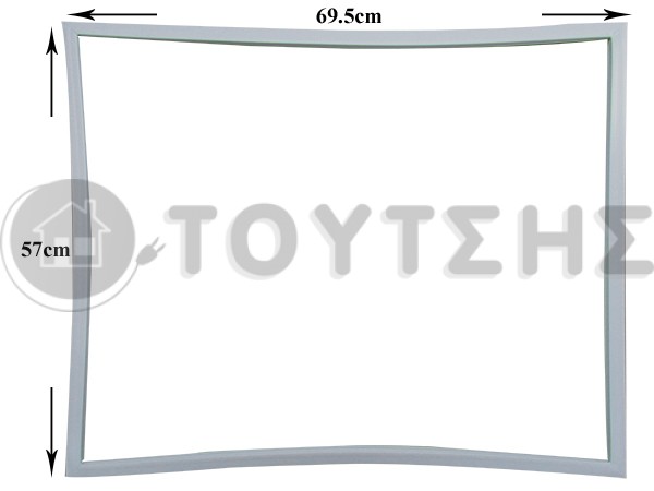 ΛΑΣΤΙΧΟ ΚΑΤΑΨΥΞΗΣ ΨΥΓΕΙΟΥ BOSCH SIEMENS 00209596 image