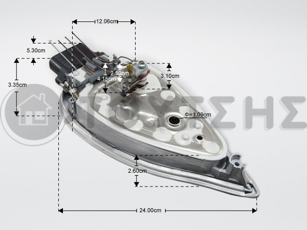 ΑΝΤΙΣΤΑΣΗ & ΠΛΑΚΑ ΣΙΔΗΡΟΥ ΤΕFAL CS-00146935 image