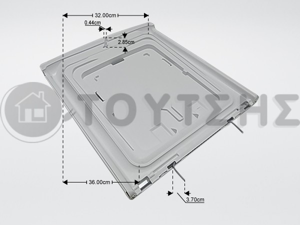 ΠΟΡΤΑ ΠΛΥΝΤΗΡΙΟΥ ΡΟΥΧΩΝ WHIRLPOOL 481010443782 image