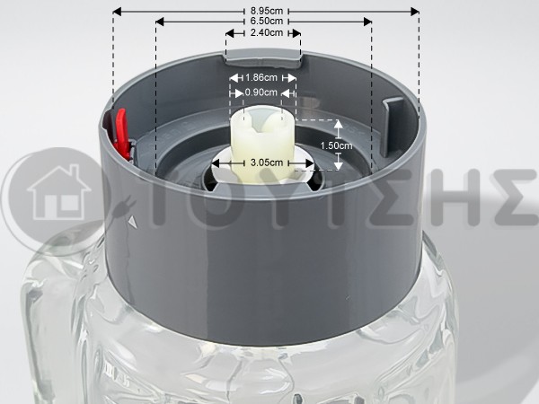 ΚΑΝΑΤΑ ΜΠΛΕΝΤΕΡ KENWOOD KW714224 image