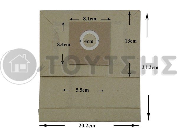 ΣΑΚΟΥΛΑ ΣΚΟΥΠΑΣ SINGER SET 5 TEM + 2 ΦΙΛΤΡΑ image