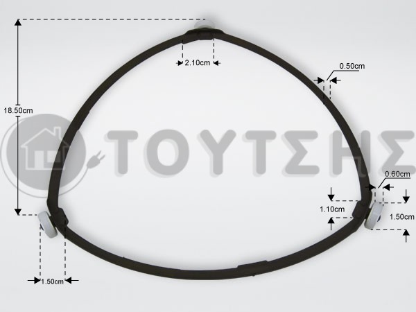 ΡΟΛΕΡ ΦΟΥΡΝΟΥ ΜΙΚΡΟΚΥΜΑΤΩΝ SAMSUNG DE94-02266D image