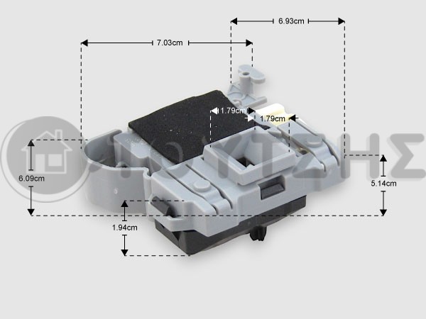 ΓΝΗΣΙΟΣ ΘΕΡΜΟΔΙΑΚΟΠΤΗΣ ΠΛΥΝΤΗΡΙΟΥ SAMSUNG DC81-01477A image