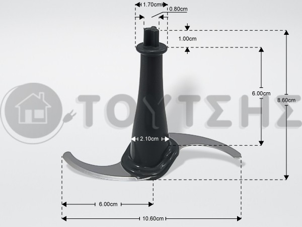 ΜΑΧΑΙΡΙ ΡΑΒΔΟΜΠΛΕΝΤΕΡ KENWOOD KW716345 image