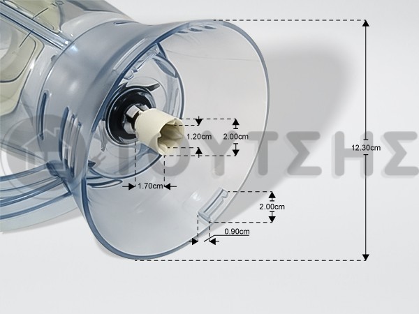 ΚΑΝΑΤΑ ΜΠΛΕΝΤΕΡ MOULINEX OPTIBLEND ACV801 image