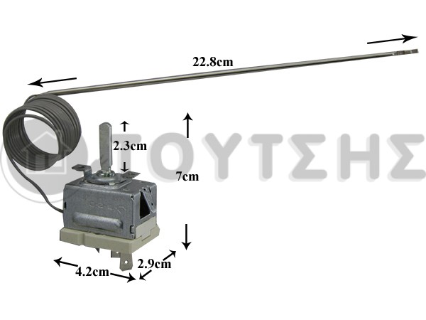 ΘΕΡΜΟΣΤΑΤΗΣ ΚΟΥΖΙΝΑΣ 0-278°C WHIRLPOOL 480121100077 image