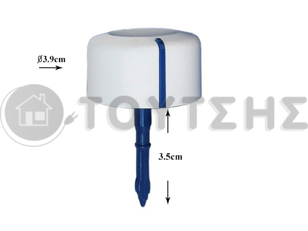 ΚΟΥΜΠΙ ΠΛΥΝΤΗΡΙΟΥ ΡΟΥΧΩΝ WHIRLPOOL 481241458306 image