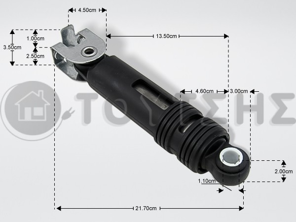 ΑΜΟΡΤΙΣΕΡ ΠΛΥΝΤΙΡΙΟΥ ΡΟΥΧΩΝ BRANDT 120N LC4C002A2 image