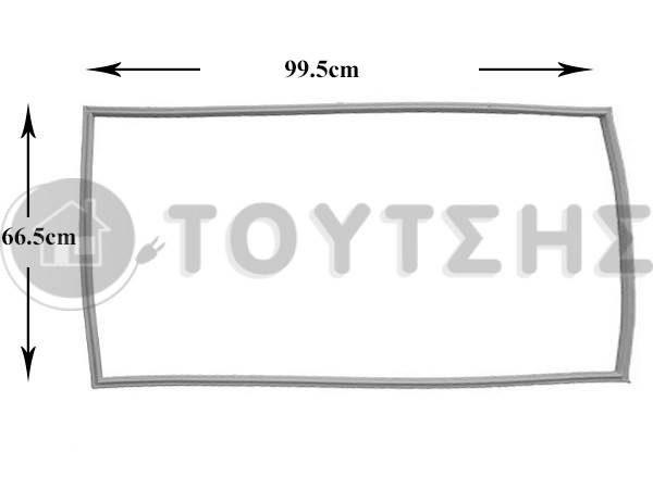 ΛΑΣΤΙΧΟ ΠΟΡΤΑΣ ΣΥΝΤΗΡΗΣΗΣ ΨΥΓΕΙΟΥ SIEMENS BOSCH 00715196 image