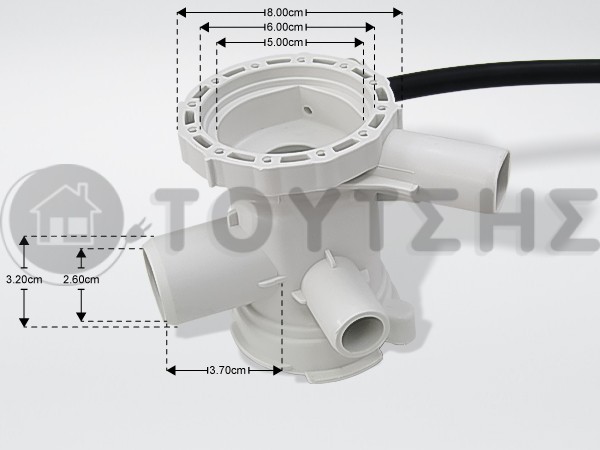 ΦΙΛΤΡΟ ΚΟΡΜΟΣ ΠΛΥΝΤΗΡΙΟΥ ΡΟΥΧΩΝ SAMSUNG DC97-15785A image