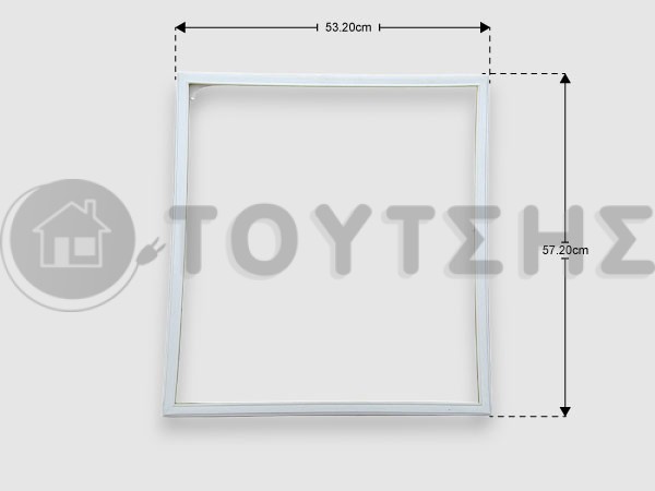 ΓΝΗΣΙΟ ΛΑΣΤΙΧΟ ΠΟΡΤΑΣ ΚΑΤΑΨΥΞΗΣ ΨΥΓΕΙΟΥ BOSCH PITSOS SIEMENS 216700 image