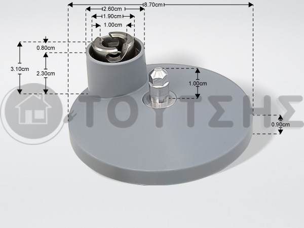 ΒΑΣΗ ΑΝΑΔΕΥΤΗΡΩΝ ΜΕ ΓΡΑΝΑΖΙ ΜΙΞΕΡ KENWOOD KW715534 image