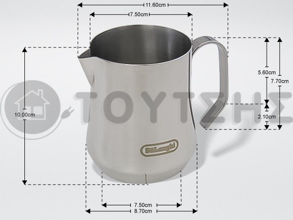 ΓΑΛΑΤΙΕΡΑ ΚΑΦΕΤΙΕΡΑΣ DELONGHI 500ml AS00000268 image