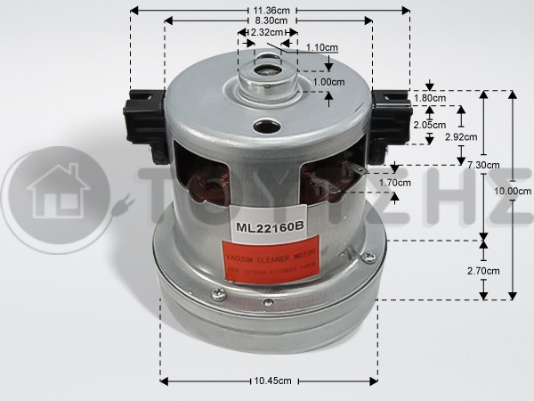 ΜΟΤΕΡ ΣΚΟΥΠΑΣ Γ.Χ.1600W 230V  Φ106ΜΜ image