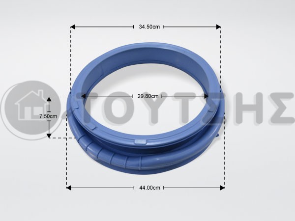 ΓΝΗΣΙΟ ΛΑΣΤΙΧΟ ΠΟΡΤΑΣ ΠΛΥΝΤΗΡΙΟΥ ΡΟΥΧΩΝ HAIER 0020300421C image