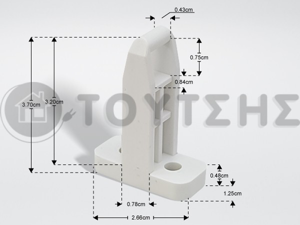 ΓΑΝΤΖΟΣ ΚΛΕΙΣΤΡΟΥ ΠΟΡΤΑΣ ΣΤΕΓΝΩΤΗΡΙΟΥ ELECTROLUX 8086811141 image