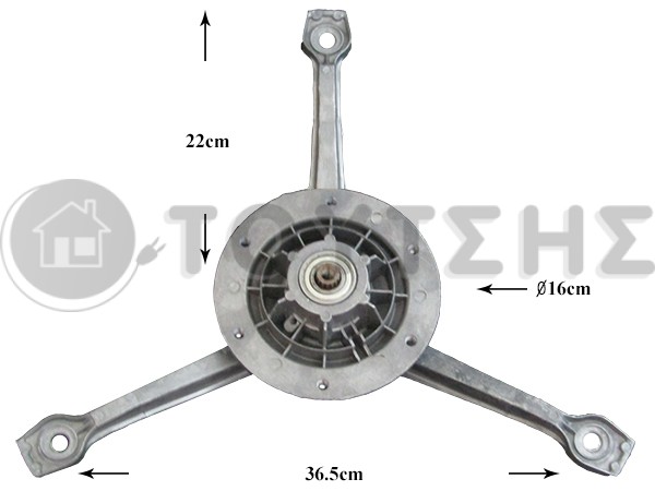 ΑΞΟΝΑΣ ΠΛΥΝΤΗΡΙΟY ΡΟΥΧΩΝ INDESIT 6203-6204 104514 image