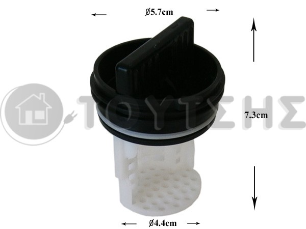 ΦΙΛΤΡO ΠΛΥΝΤΗΡΙΟY ΡΟΥΧΩΝ SAMSUNG DC97-09928A image