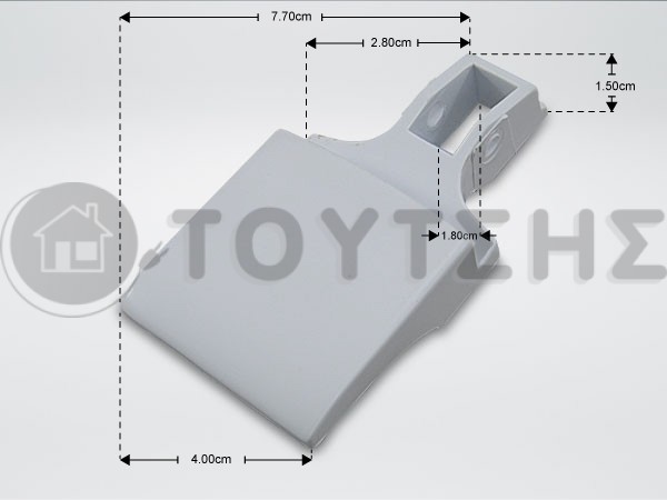 ΚΛΕΙΣΤΡΟ ΠΛΥΝΤΗΡΙΟY ΡΟΥΧΩΝ ARISTON C00041722 image