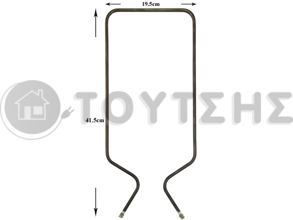 ΑΝΤΙΣΤΑΣΗ ΦΟΥΡΝΑΚΙ ΚΑΤΩ ΜΕΡΟΣ DAVO 800W 230V image