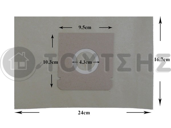 ΣΑΚΟΥΛΑ ΣΚΟΥΠΑΣ NORTON FJ103 PRIMO TRISTAR  SET 5 ΤΕΜ + 2 ΦΙΛΤΡΑ image