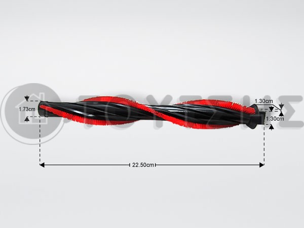 ΒΟΥΡΤΣΑ ΠΕΡΙΣΤΡΟΦΙΚΗ ΠΕΛΜΑΤΟΣ ΣΚΟΥΠΑΣ ROWENTA STICK SS-7222059092 image