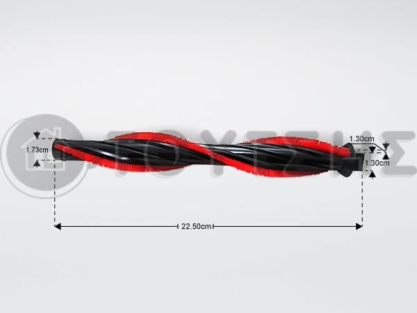 ΒΟΥΡΤΣΑ ΠΕΡΙΣΤΡΟΦΗΚΗ ΠΕΛΜΑΤΟΣ ΣΚΟΥΠΑΣ ROWENTA STICK SS-7222059092 image