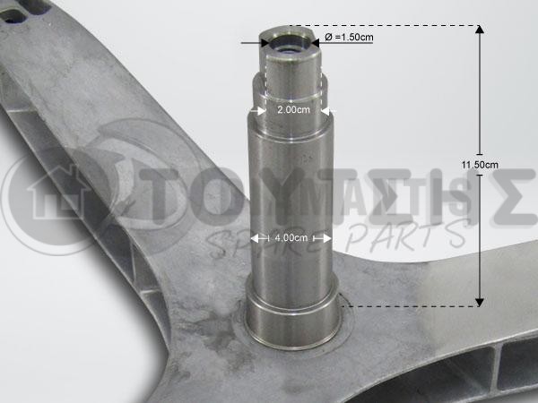 ΑΞΟΝΑΣ ΤΥΜΠΑΝΟΥ ΠΛΥΝΤΗΡΙΟΥ ΡΟΥΧΩΝ SAMSUNG DC97-17234A image