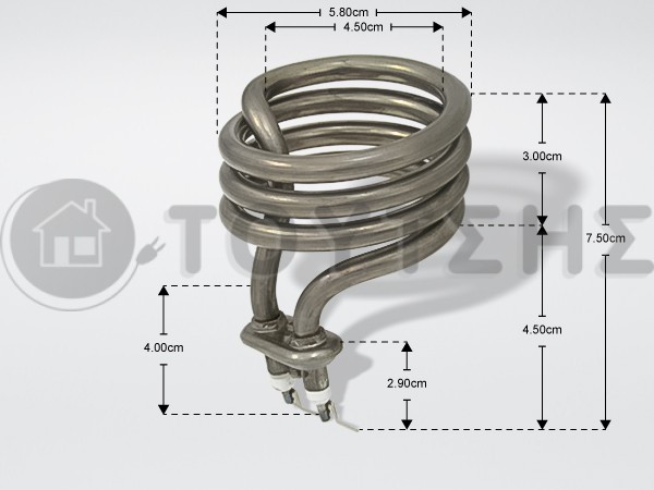 ΑΝΤΙΣΤΑΣΗ ΚΑΦΕΤΙΕΡΑΣ DELONGHI 1000W 225V 5513200799 image