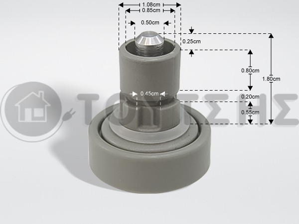 ΒΑΛΒΙΔΑ ΑΣΦΑΛΕΙΑΣ ΧΥΤΡΑΣ PYRAMIS ROBUSTO PLUS image