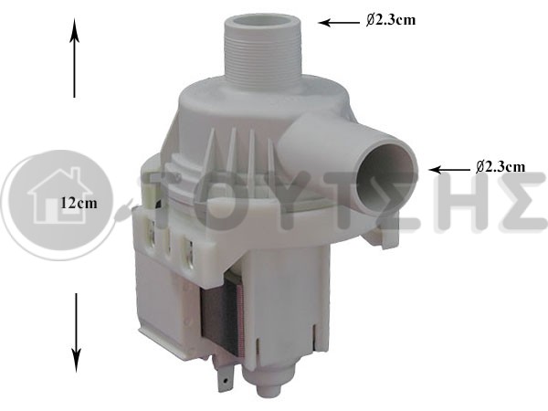 ΑΝΤΛΙΑ ΠΛΥΝΤΗΡΙΟY ΡΟΥΧΩΝ HANNING KIT KOYΜΠΩΤΗ 30W image