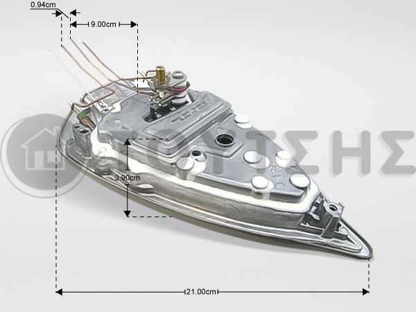 ΑΝΤΙΣΤΑΣΗ & ΠΛΑΚΑ ΣΙΔΗΡΟΥ ΤΕFAL CS-00140036 image