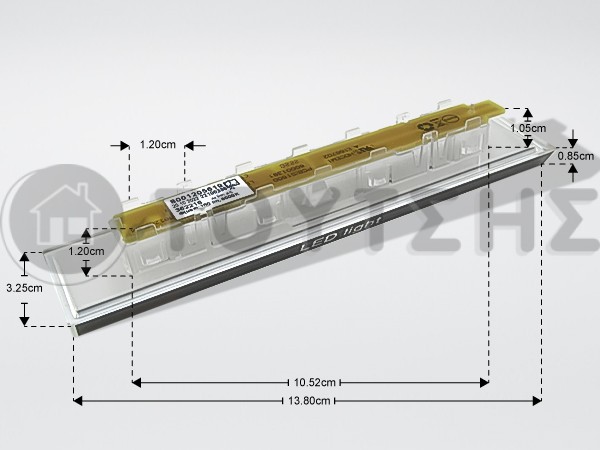 ΠΛΑΚΕΤΑ LED ΨΥΓΕΙΟΥ SIEMENS 10024820 image