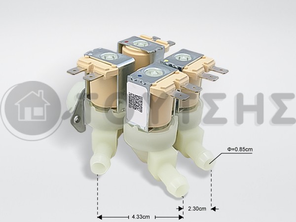 ΒΑΛΒΙΔΑ ΠΛΥΝΤΗΡΙΟΥ ΡΟΥΧΩΝ SAMSUNG DC62-00214N image