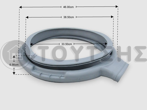 ΓΝΗΣΙΟ ΛΑΣΤΙΧΟ ΠΟΡΤΑΣ ΠΛΥΝΤΗΡΙΟΥ ARISTON INDESIT HOT POINT WHIRLPOOL C00303521 image