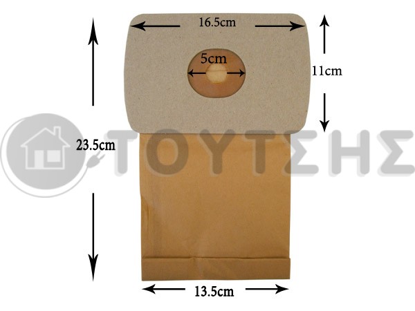 ΣΑΚΟΥΛΑ ΣΚΟΥΠΑΣ ELECTROLUX TORNADO SET 5 ΤΕΜ + 2 ΦΙΛΤΡΑ image